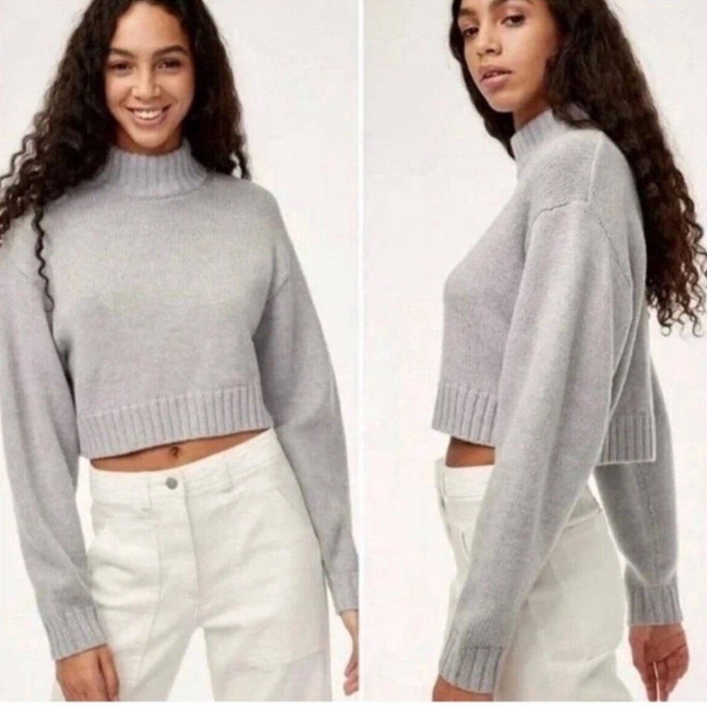 Wilfred Free Heinen Merino Wool Crop Sweater